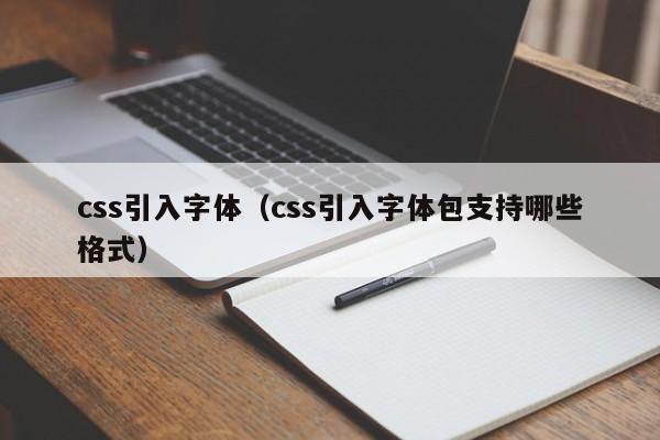 css引入字体（css引入字体包支持哪些格式）