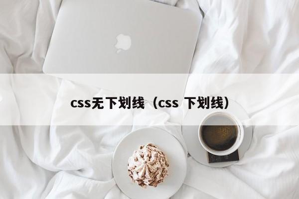 css无下划线(css 下划线)
