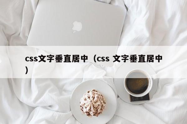 css文字垂直居中（css 文字垂直居中）
