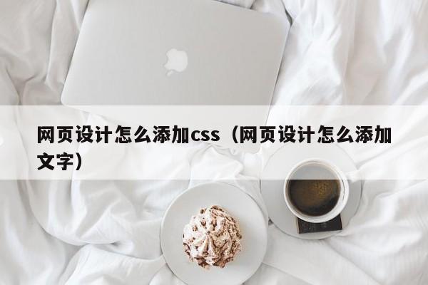 网页设计怎么添加css（网页设计怎么添加文字）