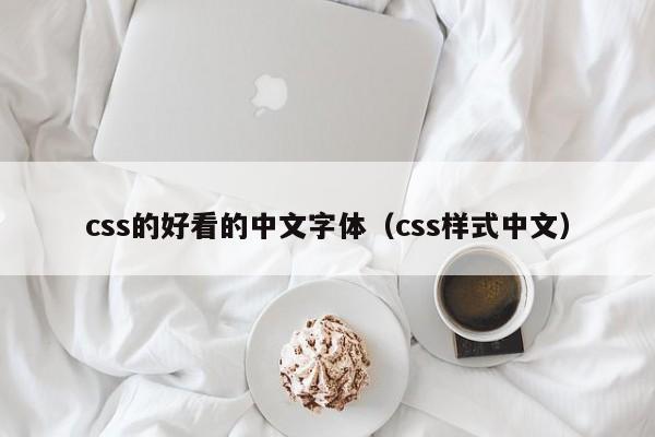 css的好看的中文字体（css样式中文）