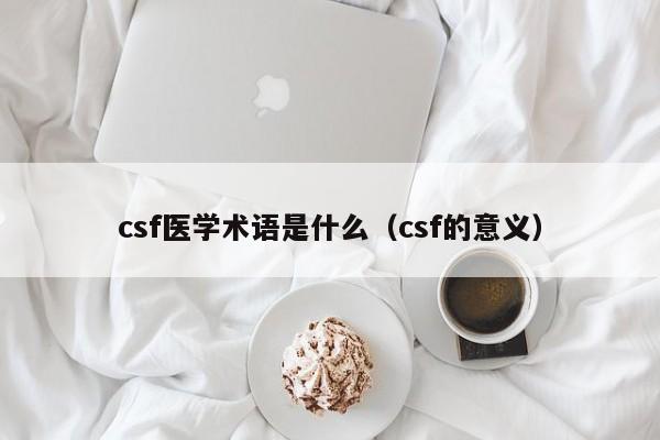 csf医学术语是什么（csf的意义）